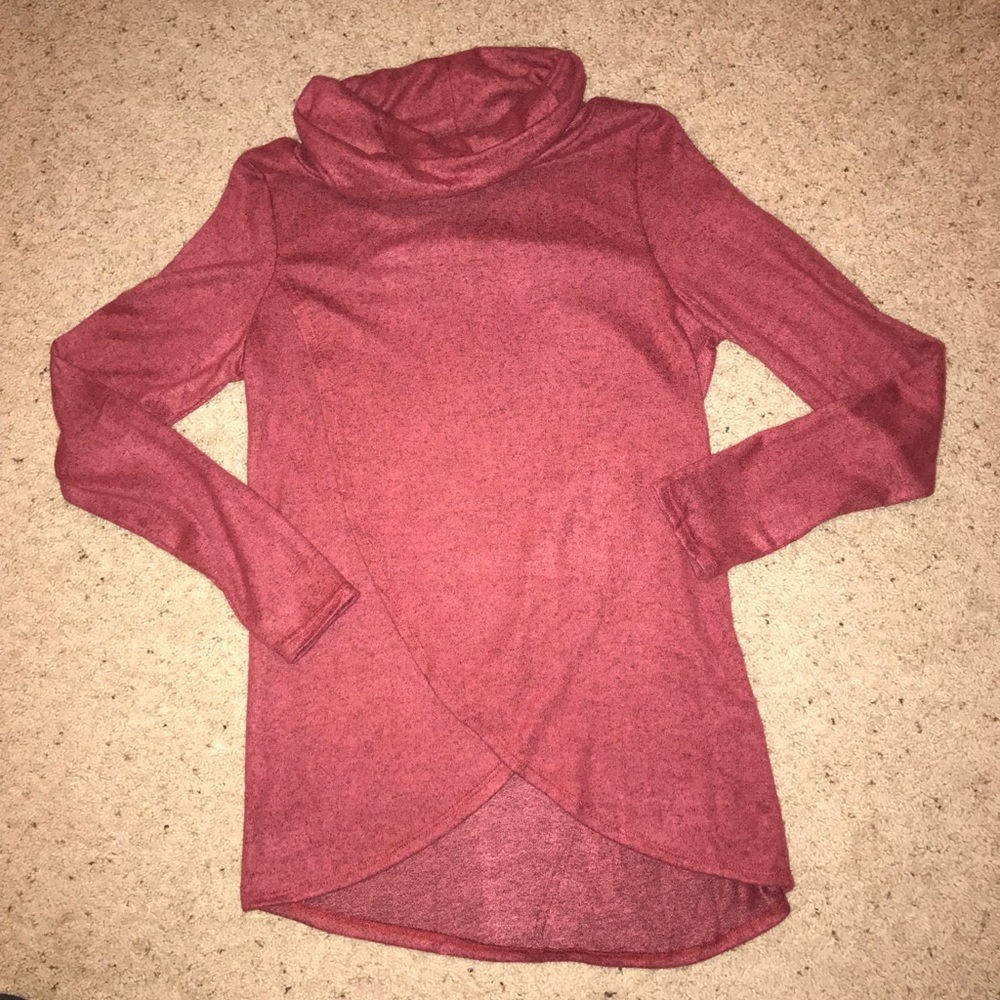 Cowl neck top